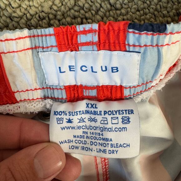 Le Club Original Mens Swim Shorts US Men's XXL - Picture 3 of 5